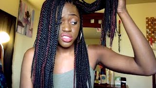 Final Review  Freetress Senegalese Twist Crochet Braids  Protective Style [upl. by Rick234]