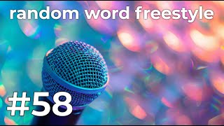 Live improvised rap with random words 58 [upl. by Anitsyrhc25]