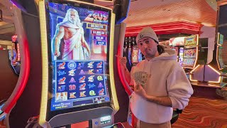 My BIG WIN On This Zeus Power Link Slot Machine 🤑🙌 [upl. by Lledniw]