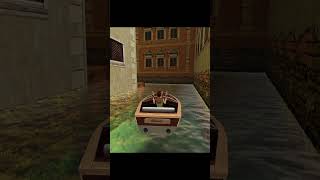 Fire from boat in Venice  Tomb Raider 2 Remastered [upl. by Garnette]