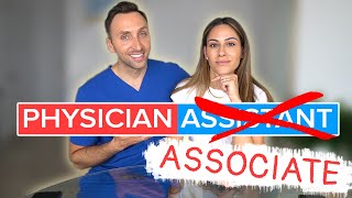 Physician Assistant Title Change to Physician Associate  Our Thoughts [upl. by Alrzc242]