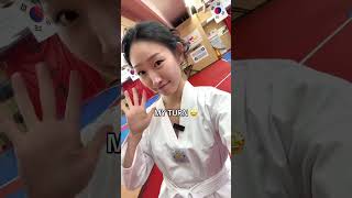 Taekwondo for the first time korean taekwondo koreanculture [upl. by Livi]