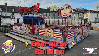 Energizer⚡️ The Build up at Castle Donington Wakes fair 2024 [upl. by Reahard]