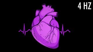 10 min Heartbeat  Binaural Beat 4 Hz [upl. by Thgiled]