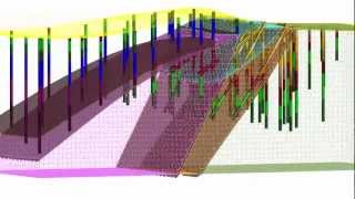 Brittle and ductile deformation modelled in 3D [upl. by Artekal43]