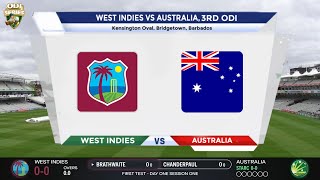 🔴 Live Australia Vs West Indies – 2nd T20  AUS Vs WI Live Match Today  Australia vs West Indies [upl. by Ettennil]