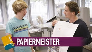 Medientechnologein Druckverarbeitung  Ausbildung im BMAS [upl. by Charo]