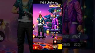 1vs3 Challenge Noob girl 👧 🗿⚡ ff shorts freefire viral girl [upl. by Adnawot]