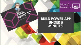 Microsoft Power Apps Tutorial for Beginners  Build an App under 5 Minutes [upl. by Andrei658]