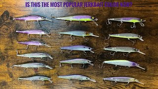 Is This The Most Popular Jerkbait Color Now [upl. by Alesiram880]