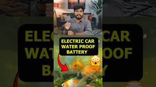 EV WATERPROOF BATTERY😱 evbattery electriccar shorts ytshorts [upl. by Gabriella]