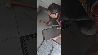 Tile art Simple inventions ideas and tricks shortsfeed shortsfeed ceramic tile diyshorts 3d [upl. by Hasan]