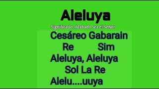 Aleluya Cesareo Gabarain [upl. by Jacobs]