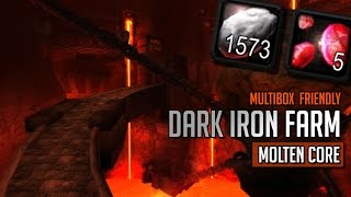 Dark Iron Ore Farming  Multibox Friendly [upl. by Retla]