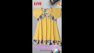 Sewing Tutorial DIY Stylish Girls Dress with Measurements 🌸  ICanSewing [upl. by Melodee686]