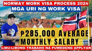 NORWAY WORK VISA PROCESS 2024  LIBULIBONG TRABAHO NA PUWEDENG APPLYAN [upl. by Aiyotal947]