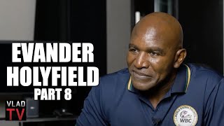 Evander Holyfield on Knocking Out Buster Douglas amp Becoming Heavyweight Champion Part 8 [upl. by Aihsyn899]