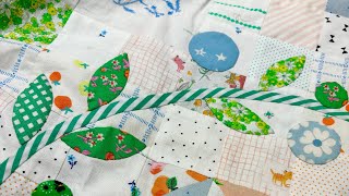 Needle Turn Appliqué Tutorial 2  Leaves and Bias Binding [upl. by Coney]