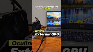 Oculink External GPU via M2 for Laptop amp Mini PC  Boost Graphics Performance egpu shorts gpu [upl. by Wilsey944]