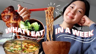 WHAT I EAT IN A WEEK  cozy winter meals and asian recipes [upl. by Kyla]