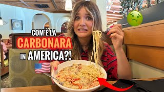 COM’È LA CARBONARA IN AMERICA ♕ [upl. by Cornia91]