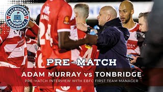 PreMatch Murray talks ahead of Tonbridge trip [upl. by Oloap]