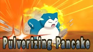 Snorlax Snorlium Z move  Pulverizing Pancake [upl. by Ode]