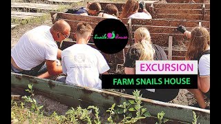 Excursion on our quotSnails Housequot farm [upl. by Jarret845]