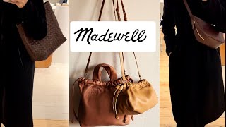 CHECK OUT NEW MADEWELL BAGS WITH ME [upl. by Freyah]