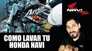 MOTOVLOG 01  HONDA NAVI 2022  COMO LAVAR TU HONDA NAVI Y DONDE [upl. by Howarth]