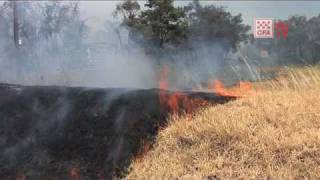 Churchill Park Bushfire Endeavour Hills 300109 [upl. by Boser704]