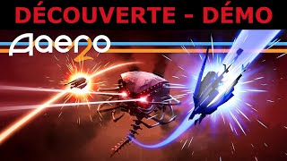 AAERO 2  Découverte Démo  JEU de RYTHME SPATIAL [upl. by Yrehc]