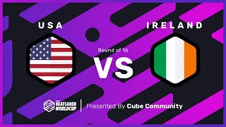 United States vs Ireland Round of 16  BSWC 2024 [upl. by Ydualc586]