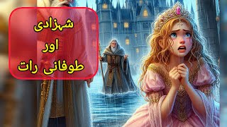 A tale of lost princess شہزادی اور طوفانی رات Fairytale pariyo waly cartoon kids cartoon [upl. by Jamnes]