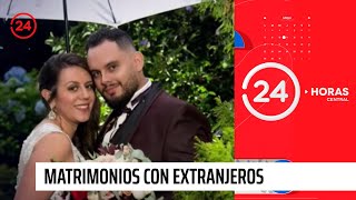 Matrimonios con extranjeros chilenas se casan más con haitianos y chilenos con venezolanas [upl. by Einohpets]