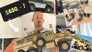 Super detailed US Cougar 6x6 MRAP  the HG P602 is superb [upl. by Robbi168]