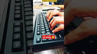 Typing Speed 45 WPM 😰 Paragraph Typing test  English Typing arp0101 typing [upl. by Ninette543]