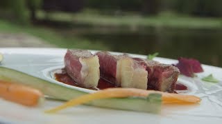 Recette  entrecôte et risotto de petits pois  Météo à la carte [upl. by Iong]