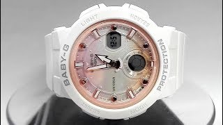 Casio BabyG BGA2507A2 watch video 2018 [upl. by Sucram]