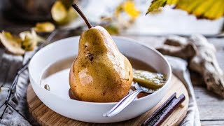 Ginger Poached Pears [upl. by Gee142]