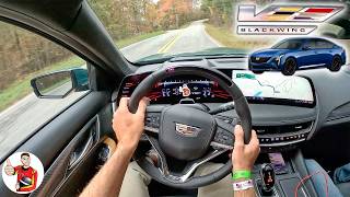 The 2025 CT5V Blackwing is America’s Best Sport Sedan  Made Better  First Drive POV [upl. by Wilber]