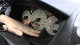 Honda Civic Si  SiR EP3 Resetting Maintenance Required Indicator [upl. by Dailey]