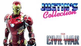 Hot Toys Iron Man MK 46 Mark XLVI Review  Civil War [upl. by Aisorbma7]