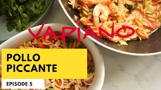 HOW TO MAKE VAPIANO Recipe  POLLO PICCANTE  SWEET CHILLI PASTA [upl. by Hannala]