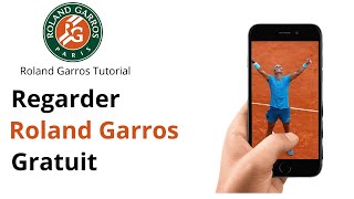 Comment Regarder Roland Garros GRATUITEMENT en 2024 [upl. by Aziza]