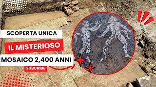 SCOPERTA ECCEZIONALE MOSAICO DI 2400 ANNI A ERETRIA  GRECIA [upl. by Weight]