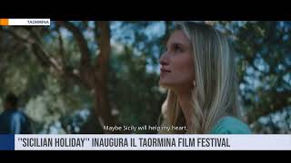 Sicilian Holiday  inaugura il Taormina Film Festival [upl. by Shaw215]