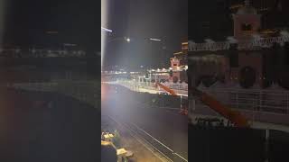 Crash Sainz in Las Vegas Formula one Crash F1 Ferrari LasVegas sainz [upl. by Hyo]