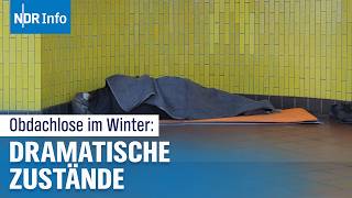 Winternotprogramm Hamburg Rettungsanker für Tausende Obdachlose in der kalten Jahreszeit  NDR Info [upl. by Ainoet872]