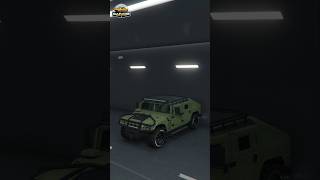 Mammoth Patriot MilSpec Customization Hummer H1  GTA 5 Online shorts [upl. by Yknarf]